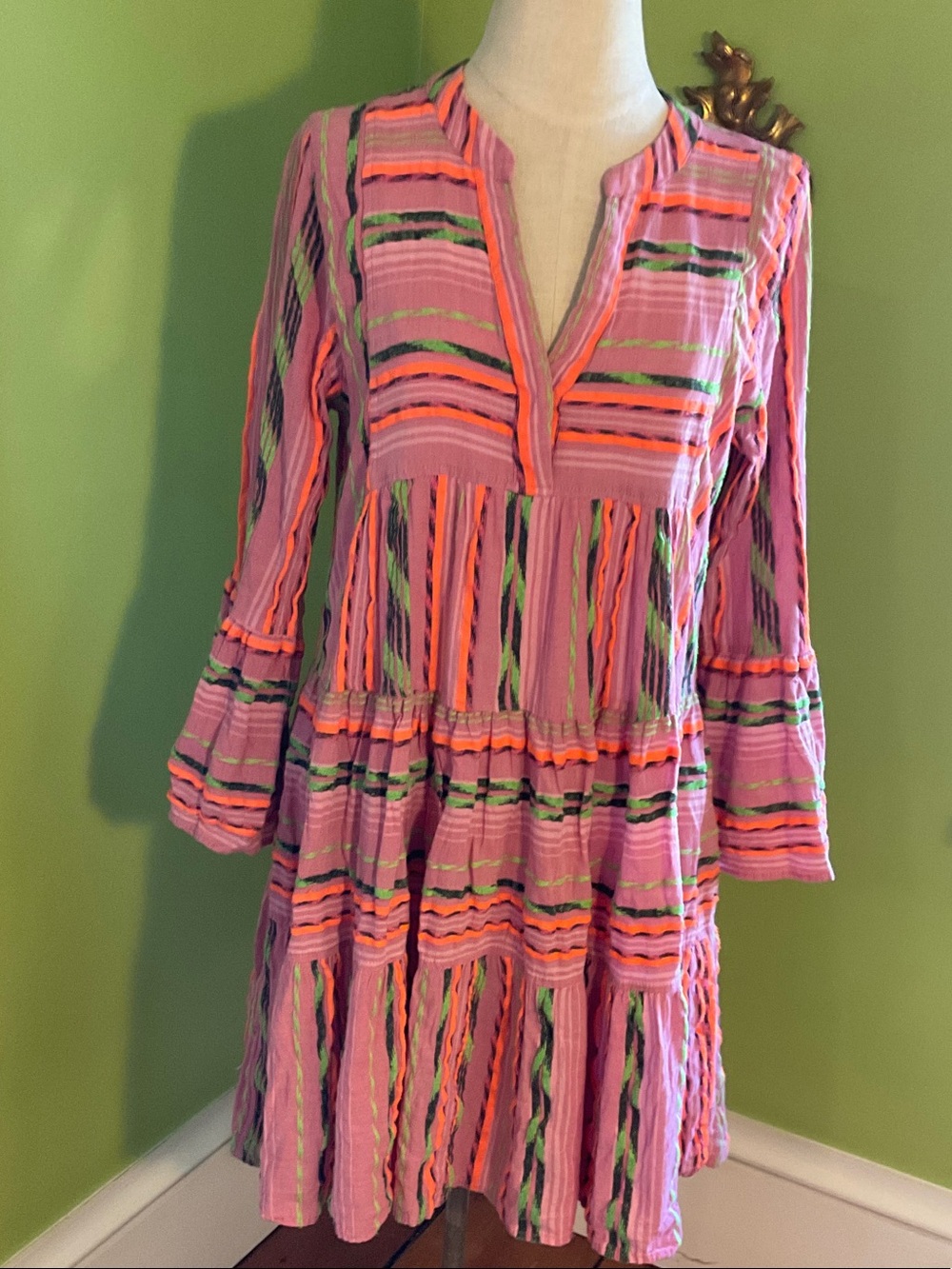 Devotion twins tiered minidress